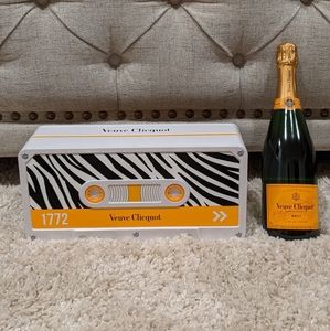 Veuve Clicquot Cassette Tape Case NEW